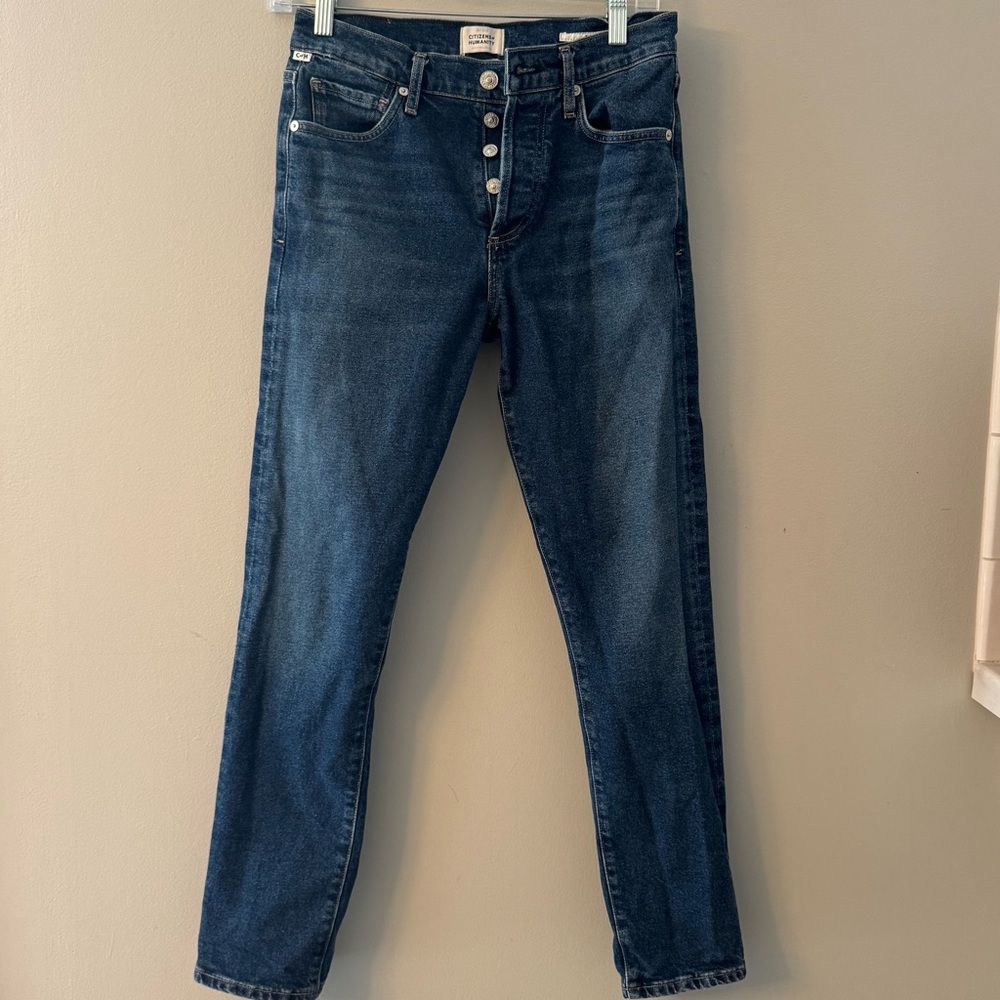 Citizens Of Humanity Women’s Emerson Slim Boyfriend Jeans, Button Fly,  Size 24